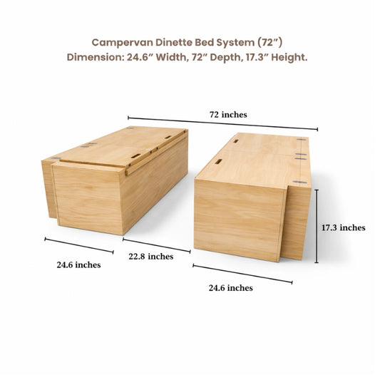 Vankea Dinette Bed System 72