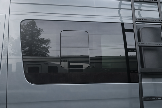 Glacier View Flush Sliding Window Rear Driver-Side