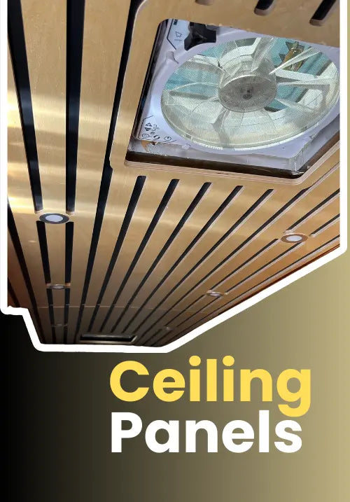 High-quality ceiling panels for van customization