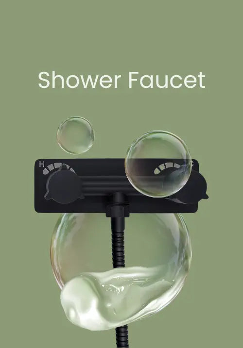 Efficient RV shower faucet