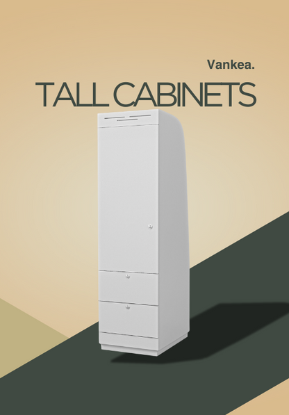 Custom-fit tall cabinet for van life storage solutions