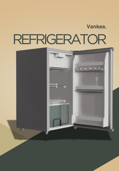 Compact van refrigerator for on-the-go cooling