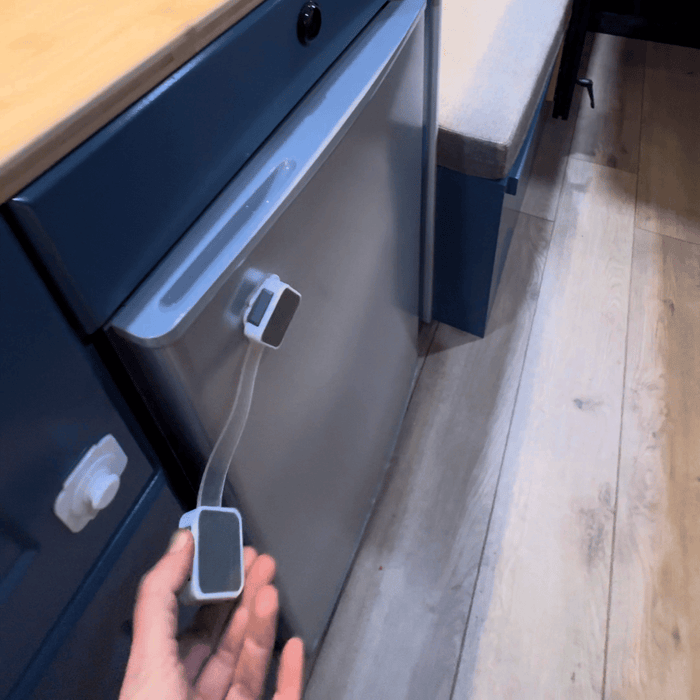 Ford Transit Van Kitchen Cabinet with Bamboo Top and Pull-Out Storage | Vankea