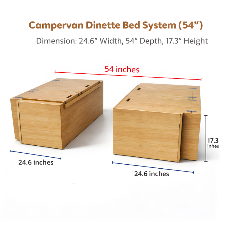 Vankea Dinette Bed System 54"