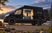 Ford Transit Overhead Cabinet with 2-Compartments Storage & LED | Vankea