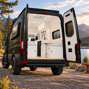 Sprinter Van Overhead Cabinet with 2-Compartments Storage & LED | Vankea
