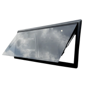 Glacier View Flat Awning Van Window 43 3/16” x 15 ⅝” (110x45cm)