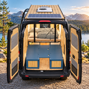 Stormy Sea Dinette Bench to Bed for Your Ford Transit 148WB | Vankea