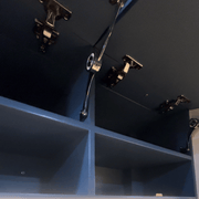 Ford Transit Overhead Cabinet with 2-Compartments Storage & LED | Vankea