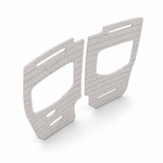 Sprinter 144 Shiplap Rear Door Panels – White Stain | Vankea