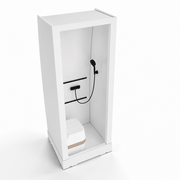 Vankea XS 25" (620 mm) Aluminum Shower for Sprinter, Transit & ProMaster