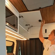 Sprinter Van Microwave Cabinet with 2-Shelf Storage | Vankea