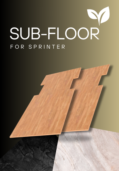 High-quality sub-floor for leveling van flooring