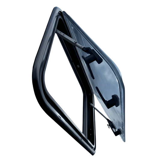 Glacier View Bubble Awning Van Window – 19.5" × 19.5"
