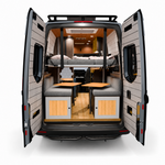 Sprinter 144 Shiplap Rear Door Panels – White Stain | Vankea