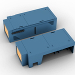 Vankea Dinette Bench Set for Camper Vans | Left & Right Seat Boxes with Storage & Battery Bay