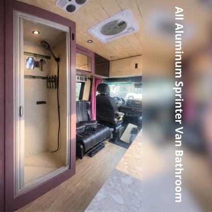 Aluminum Enclosed Shower-XS 25" (62cm)