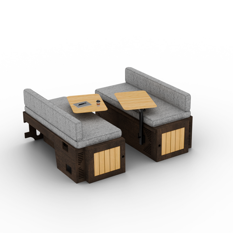 Bamboo Swivel Table Top – Van Conversion Tabletop