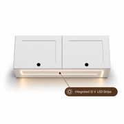 Sprinter Van Overhead Cabinet with 2-Compartments Storage & LED | Vankea