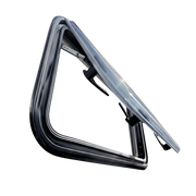 Glacier View Bubble Awning Van Window – 19.5" × 19.5"