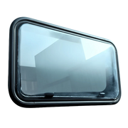 Glacier View Bubble Awning Van Window – 19.5" × 19.5"