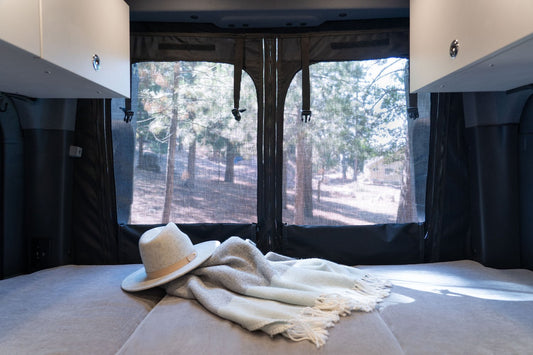 RV Screen Door Front View