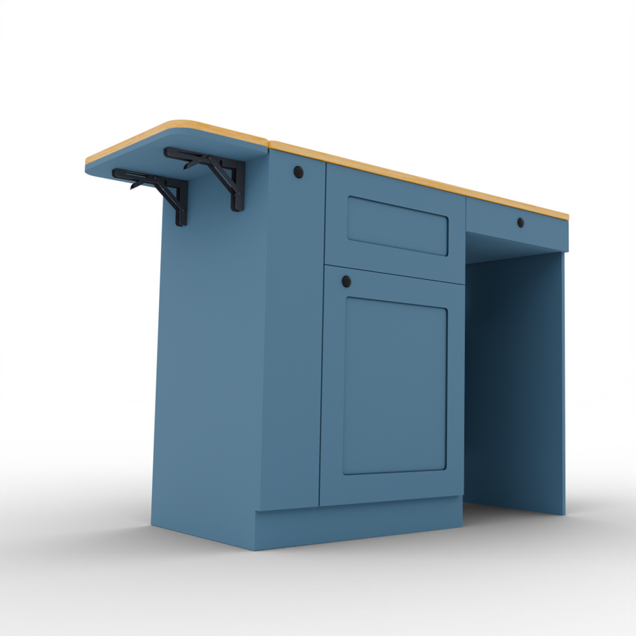 Folding side table
