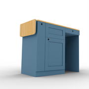 Ford Transit Van Kitchen Cabinet with Bamboo Top and Pull-Out Storage | Vankea