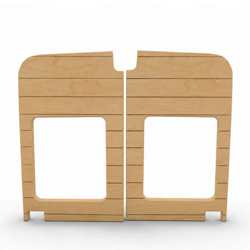 Vankea Rear Door Panel Set — Driver & Passenger Side