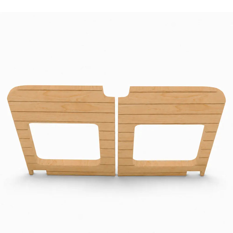 Vankea Rear Door Panel Set — Driver & Passenger Side