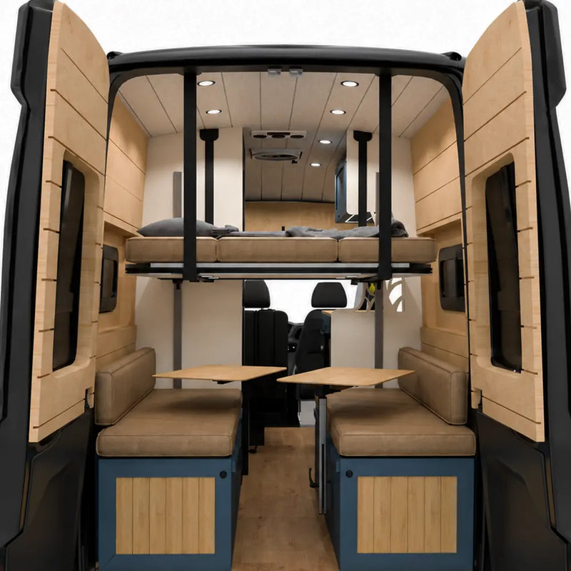 Vankea Rear Door Panel Set — Driver & Passenger Side