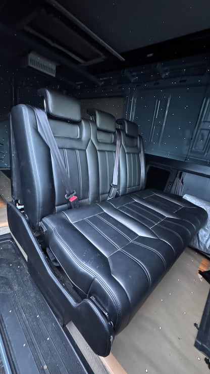 NovaLux Triple Van Seat with Recline & Bed Conversion