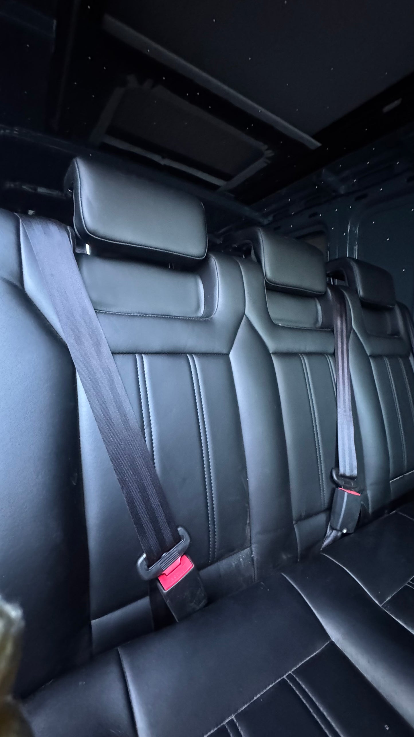 NovaLux Triple Van Seat with Recline & Bed Conversion