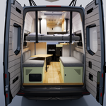 Rear Door Frame Assembly — Left & Right Set | Camper Van Conversions