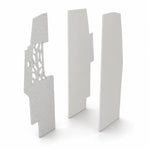 Van Partition Wall System – Modular Interior Divider with Bathroom Wall &amp; Decorative Leaf Panel