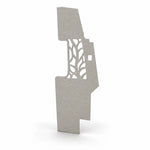 Van Partition Wall System – Modular Interior Divider with Bathroom Wall &amp; Decorative Leaf Panel