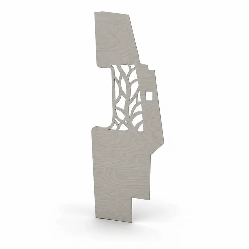 Van Partition Wall System – Modular Interior Divider with Bathroom Wall &amp; Decorative Leaf Panel