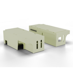 Vankea Dinette Bench Set for Camper Vans | Left &amp; Right Seat Boxes with Storage &amp; Battery Bay