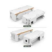 Lightweight White Dinette to Bed Benches for Sprinter 144 Campervans with 3-in-1 Functionality | Vankea