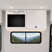 Sprinter Overhead Microwave Cabinet with Storage & LED Light