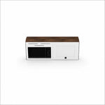 Van Wall Cabinet with Microwave Bay — Left Side