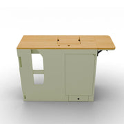 Sprinter 144 Galley Kitchen Cabinet – Two-Sided Storage with Fold-Out Counter