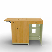 Sprinter 144 Galley Kitchen Cabinet – Two-Sided Storage with Fold-Out Counter