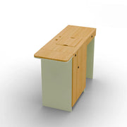 Sprinter 144 Galley Kitchen Cabinet – Two-Sided Storage with Fold-Out Counter