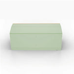 Van Upper Wall Cabinet – Bamboo Doors, Pastel Sage Body
