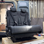 NovaLux Duo RS 35" (90cm) Swivel Seat-to-Bed for Sprinter, Transit & ProMaster
