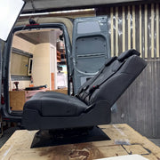 NovaLux Duo RS 35" (90cm) Swivel Seat-to-Bed for Sprinter, Transit & ProMaster