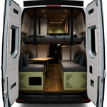 Vankea Rear Arch Trim Panels - Sprinter 170" WB