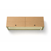 Fully Assembled Sprinter Van Overhead Wall Cabinet with 2 Compartments & LED Light | Vankea