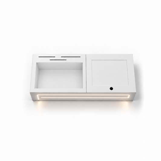 Sprinter Van Microwave Cabinet with 2-Shelf Storage | Vankea
